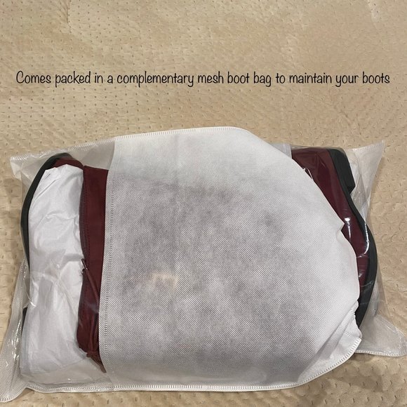 🥳🥳2xHP🥳🥳Over The Knee Vegan Brown Soft Suede Boots Women's 7.6 - Picture 11 of 11